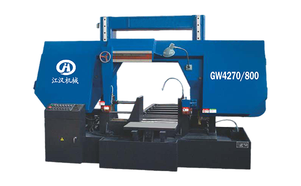 上林GW4270/800双柱龙门卧式带锯床