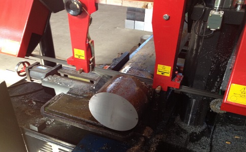 上林卧式带锯床加工时出现明显振荡如何排查？